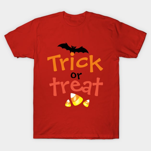 Trick or Treat T-Shirt by whantz1165